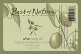 Aceite De Oliva Para El Cuerpo - 8oz -100% Puro Y Natural