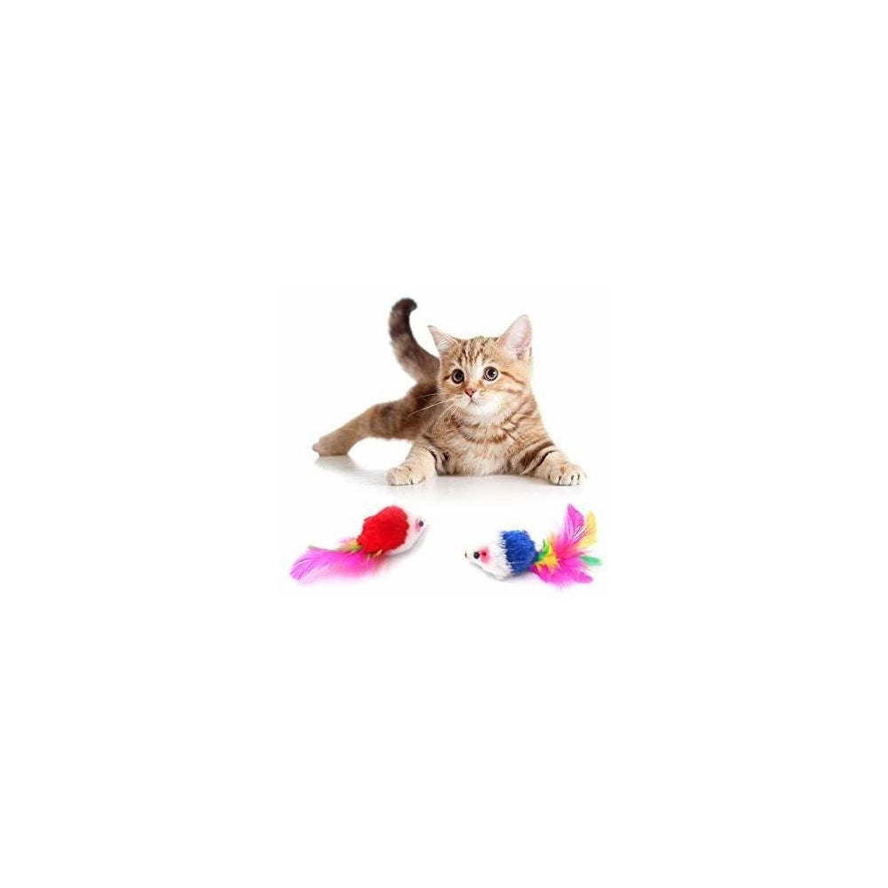 Juguetes con forma de ratón para gatos