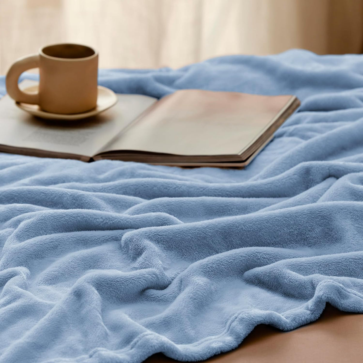 Manta de forro Bedsure, suave y ligera, 50x60 pulgadas
