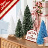 Árboles de Navidad Miniatura, Decoración Navideña, 6 Piezas