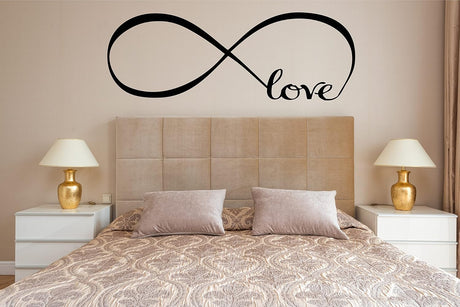 Vinilos Decorativos Amor Infinito para Pared 7'' x 22