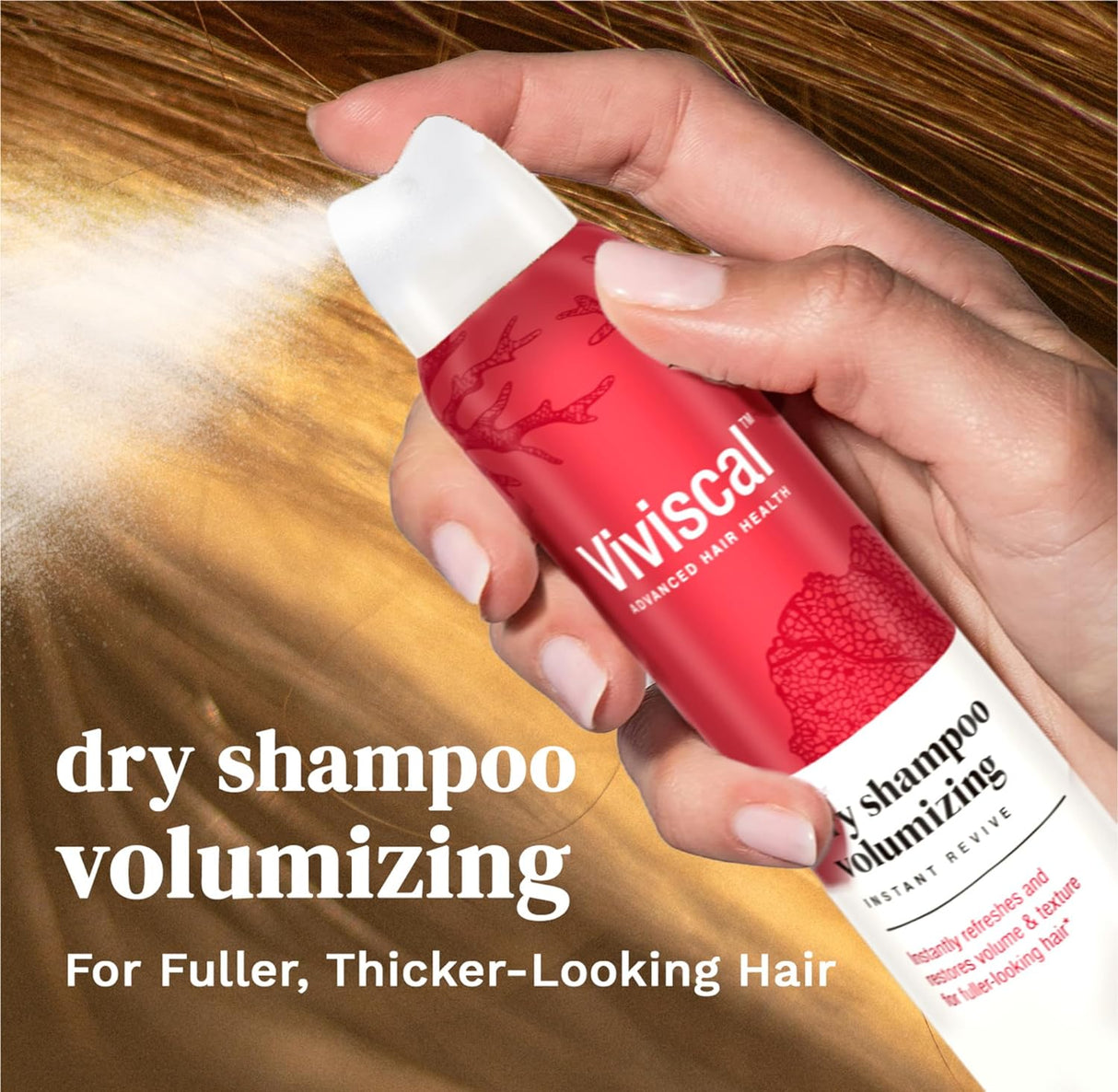 Viviscal Champú seco voluminizador,absorbe el aceite 5.1 oz