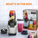 Licuadora Mini eléctrica personal negra Nutrichef NCBL1000
