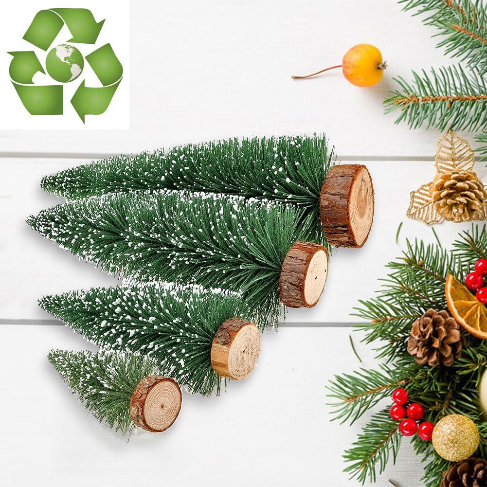 Árbol de Navidad Miniatura de Mesa, Decoración, Pequeño Modelo