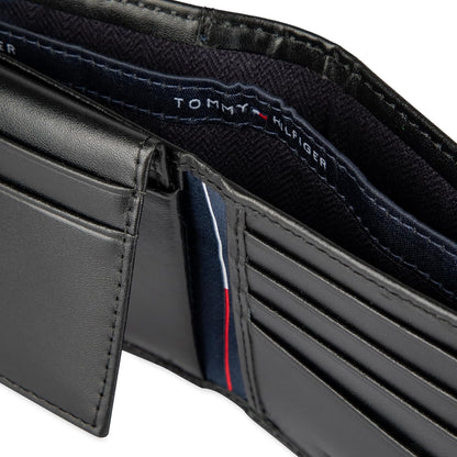 Billetera de Cuero Tommy Hilfiger - Slim Bifold, 6 Tarjetas, ID