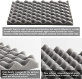 Paneles Acústicos Aislantes 12pcs - Espuma Absorbente 1x12x12