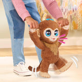 Juguete interactivo furReal Peanut, mono de peluche 15”