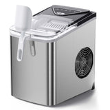 Máquina de Hielo Silonn, 9 Cubos en 6 Min, 26 Lbs en 24 Hrs
