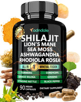 Shilajit Ultra Force 11 en 1 Cápsulas Orgánicas Himalayas