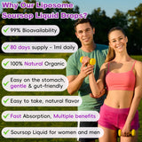 Soursop Bitters Líquido, Multivitamínico Liposomal, 80ml