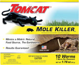 Tomcat Asesino de Topos, Imita Comida Natural, 10 Gusanos