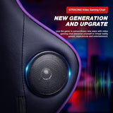 Silla para videojuegos GTRACING con reposapiés y altavoces