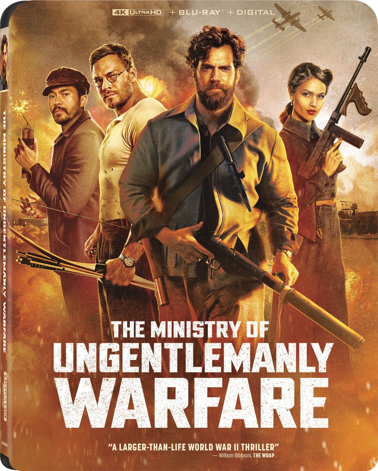 Ministerio de la Guerra Incivilizada 4K + Blu-ray + Digital