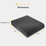 2 Pack Almohadillas Aislantes para Monitores de Estudio 6.5-8