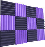 Paneles Acústicos 24 Pack, Espuma Aislante, 2x12x12