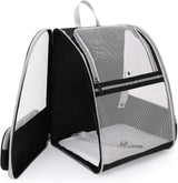 Mochila para mascotas para gatos malla totalmente ventilada