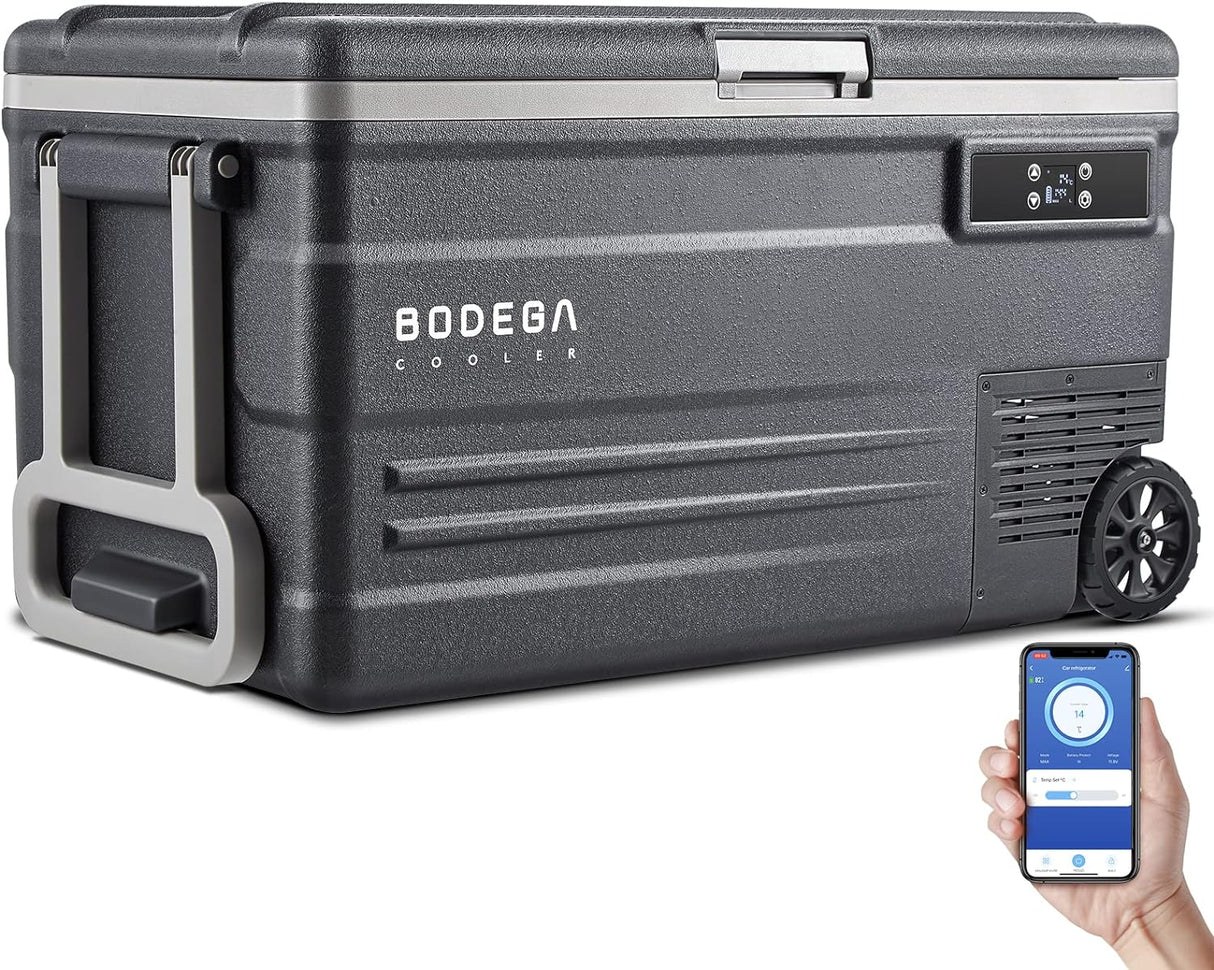 Refrigerador de coche de automóvil portátil RV con control
