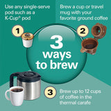 Cafetera Hamilton Beach FlexBrew, 2 formas de preparar café