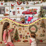 Pegatinas Navideñas Cholemy, Decoración Removible, Estrella