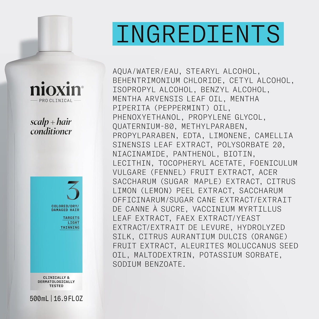 Acondicionador Engrosador para Cabello Dañado y Fino