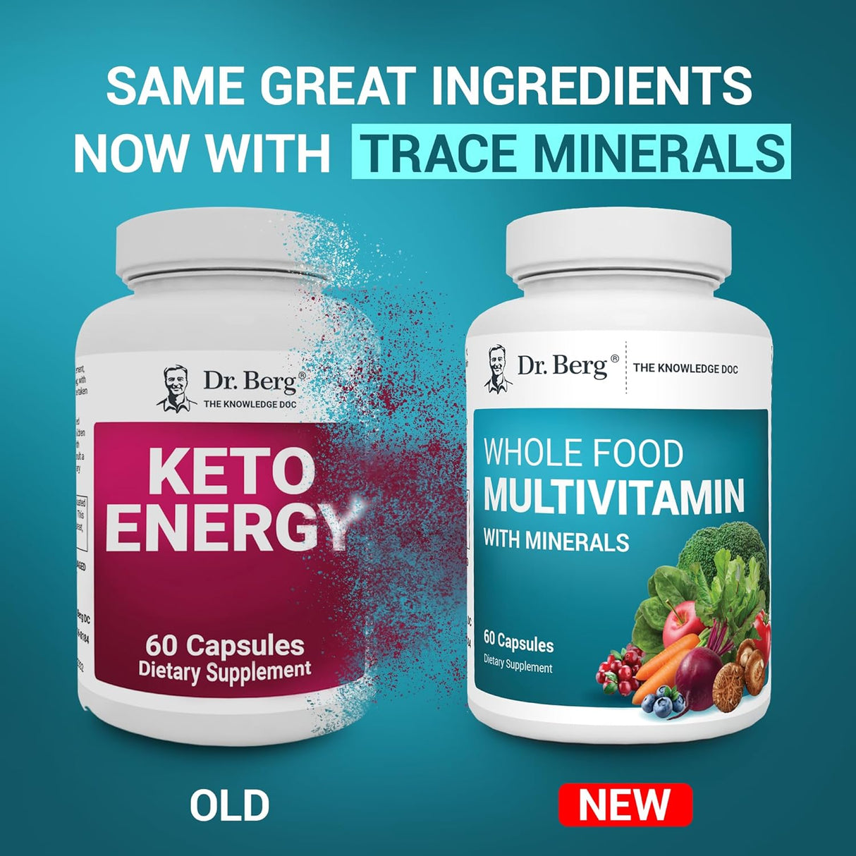 Multivitamínico integral con minerales para hombres y mujeres