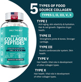 Colágeno Multi para Mujeres y Hombres 1800mg 90 cápsulas