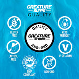 CREATURE® Complejo de Creatina - 5 Tipos, 180 Cápsulas