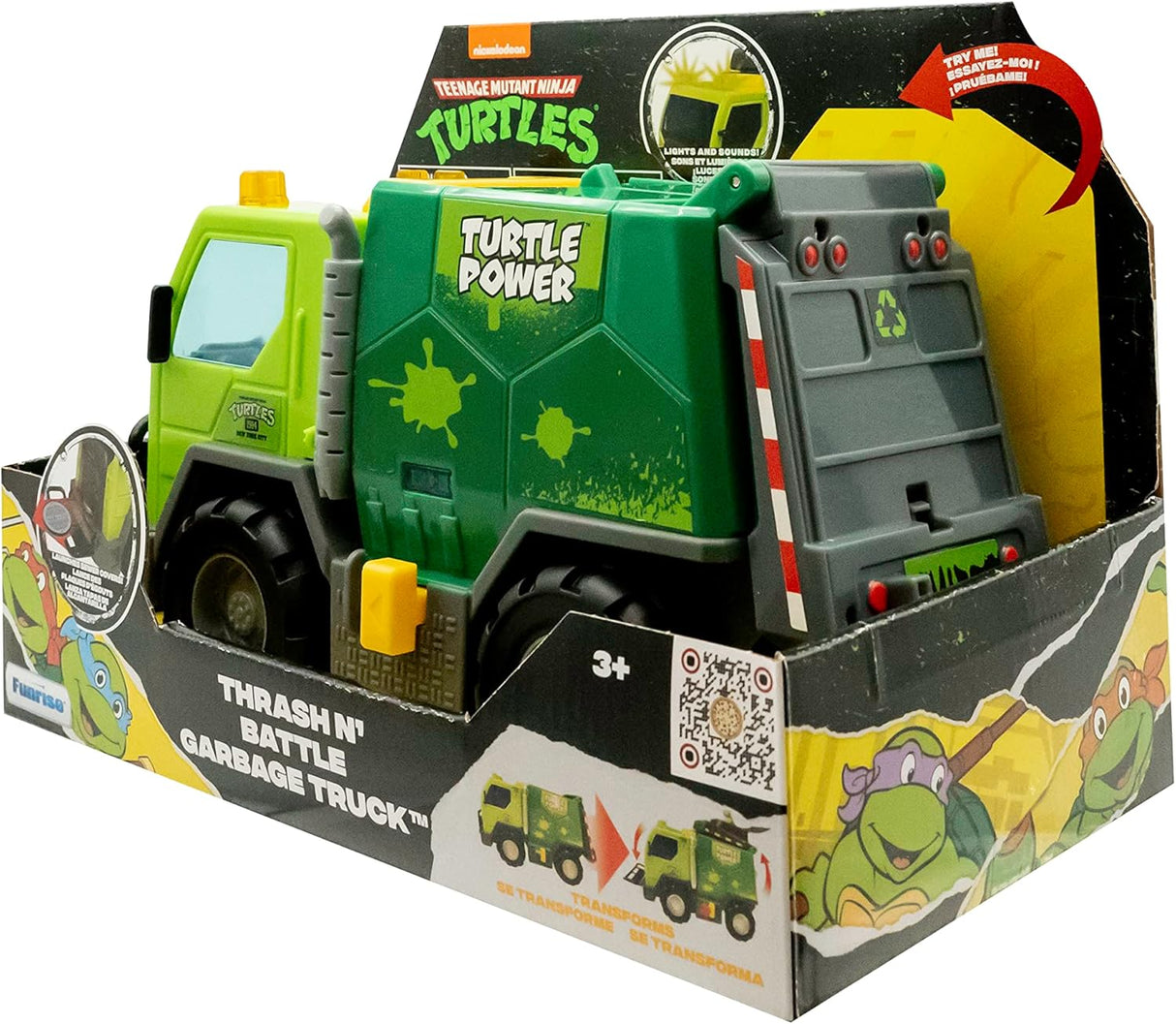 Teenage Mutant Ninja Turtles Thrash  Battle color amarillo