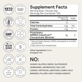 Polvo de Colostro, ARMRA, 400+ Nutrientes Bioactivos, 120 Serv.