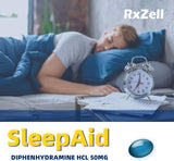 SueñoFácil Diphenhydramina 50mg, 220 Softgels, Sin hábito