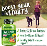 Multivitamínico para Mujeres NATURELO - Energía, 120 Cápsulas