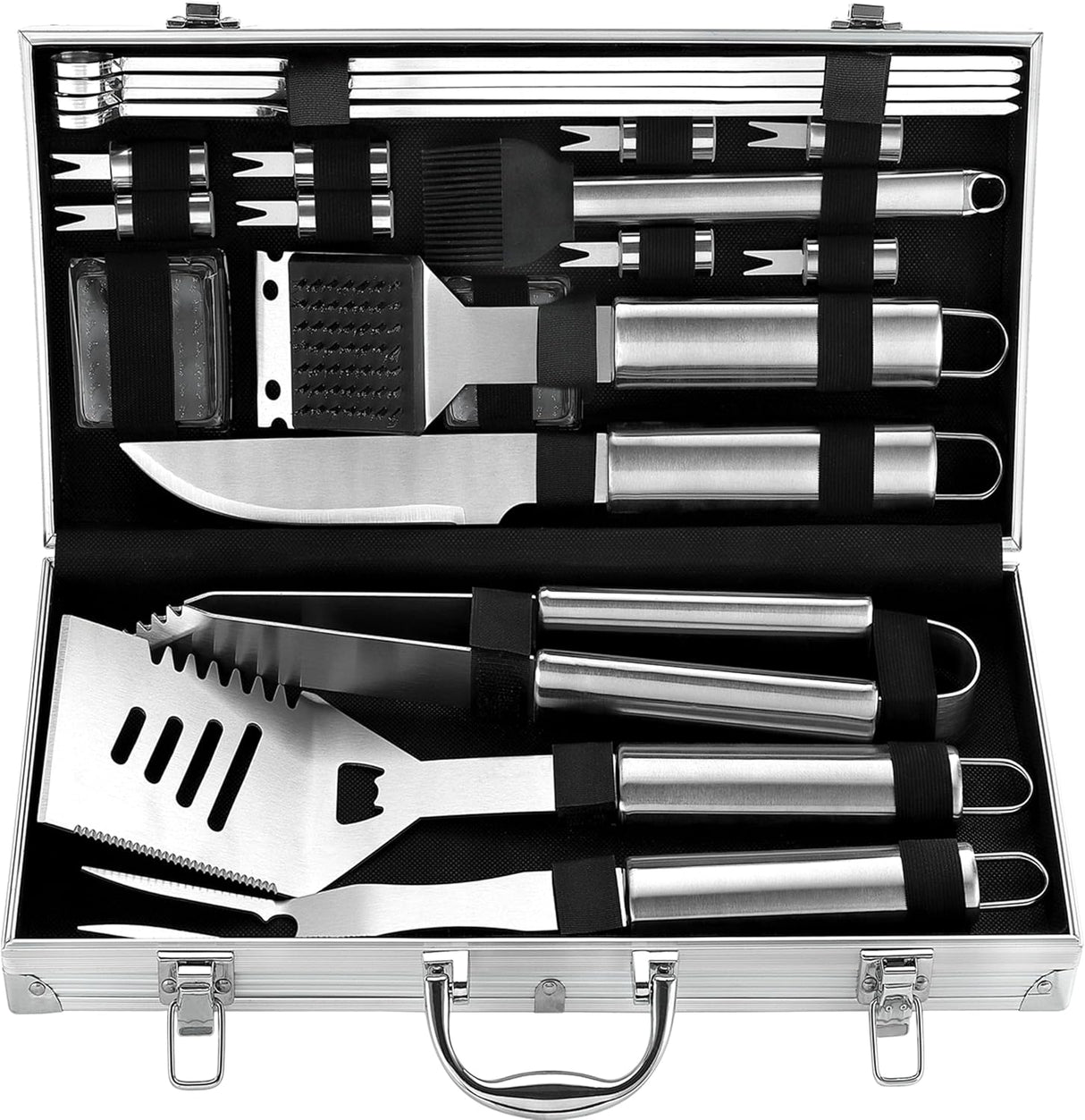 Kit de Accesorios para Parrilla ROMANTICIST 21PC con Estuche