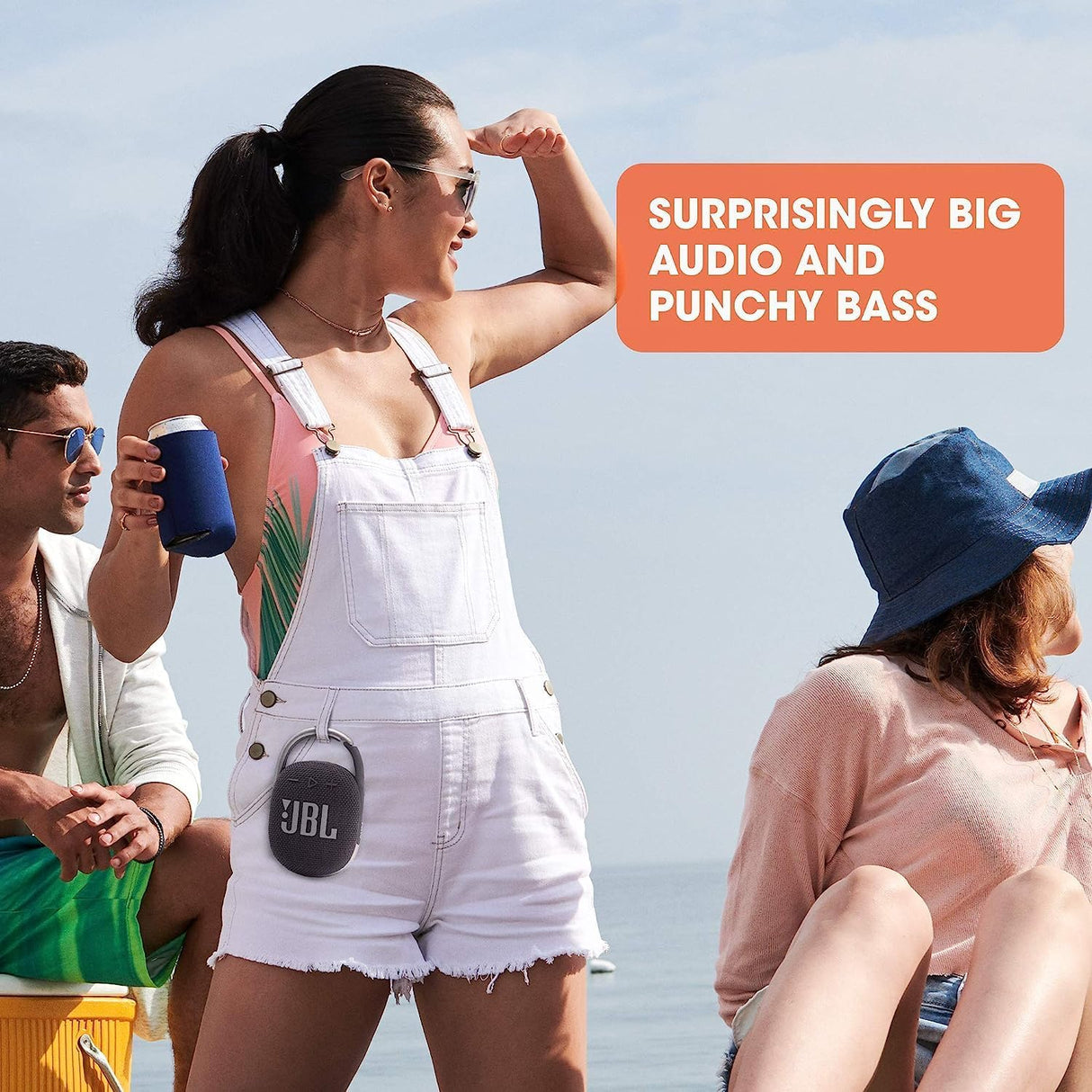 Altavoz Bluetooth JBL Clip 4 - Impermeable IP67, Portátil