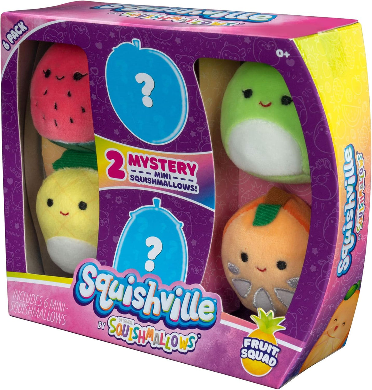 Mini Peluches de Frutas, Suaves y Coloridos, Modelo Minimallow