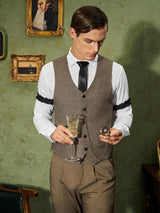 Conjunto de Accesorios YESSA para Hombre 1920s Gatsby Gangster