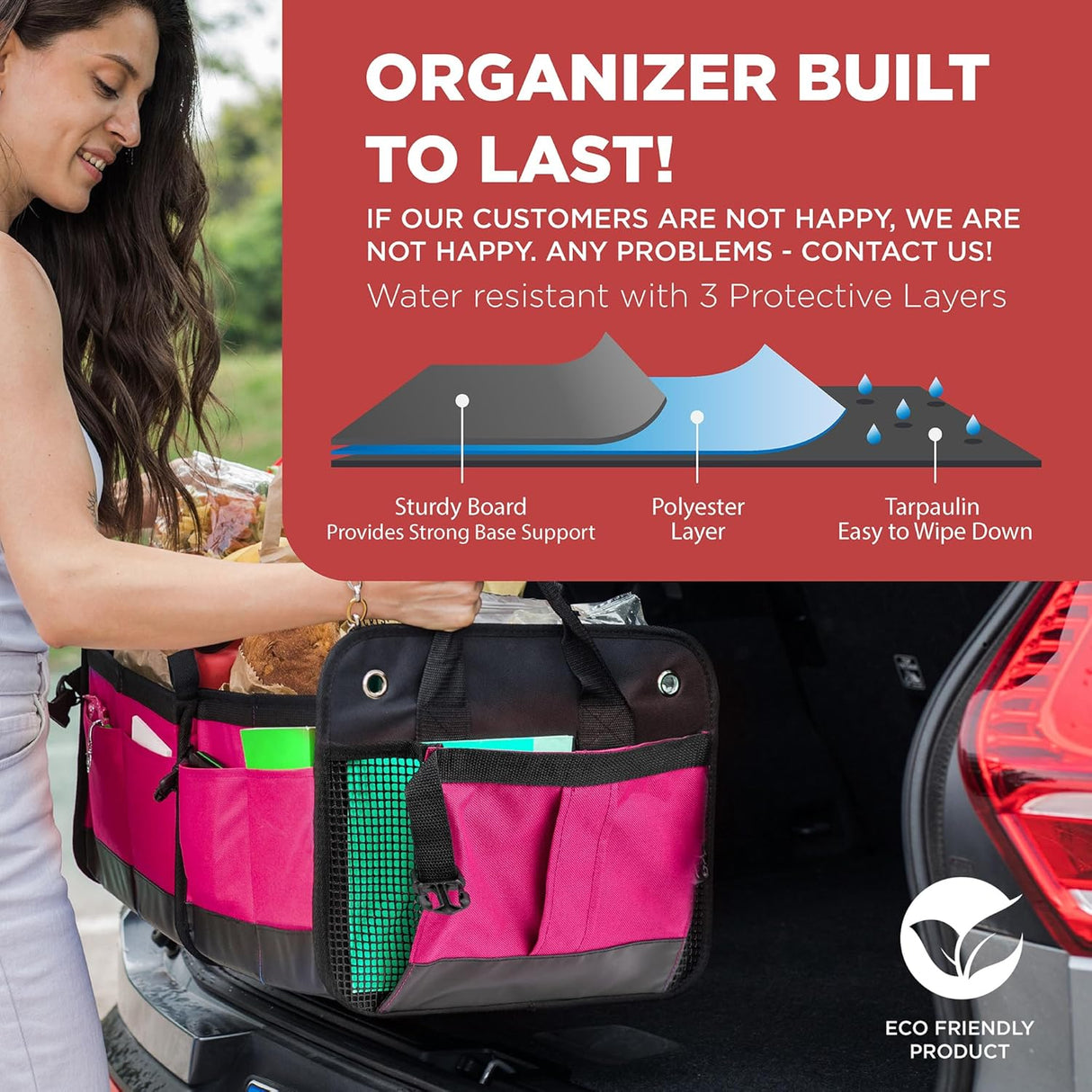 Organizador de Maletero SUV y Jeep TRUNKCRATEPRO - Ajustable