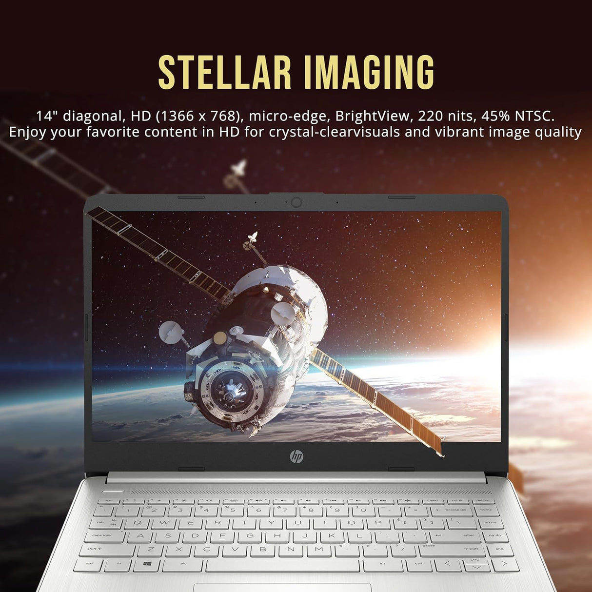 Portátil HP Stream 14 HD, Celeron N4120, 8GB RAM, Win 11 S
