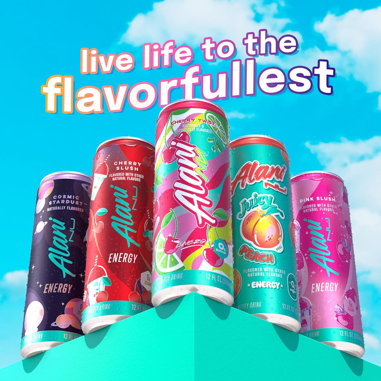 Alani Nu Pack de Energía Baja en Calorías, 12 Cans