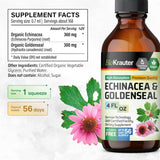 BIO KRAUTER Extracto de Echinacea y Raíz de Goldenseal, 4 Oz