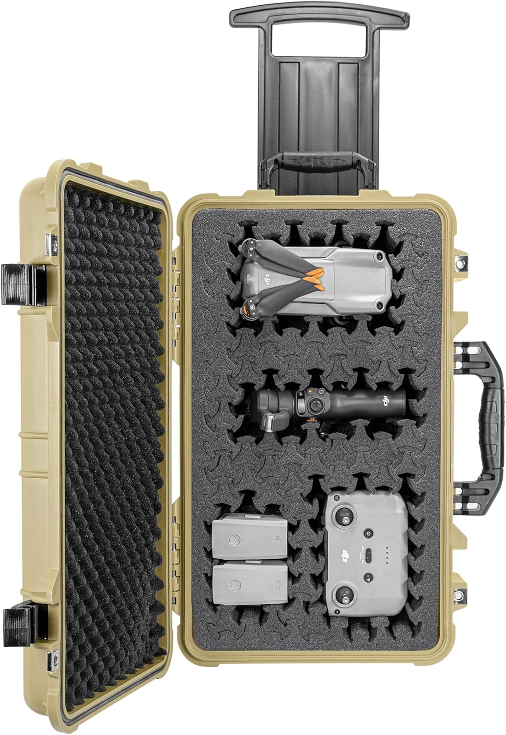 Maleta rígida de 22 Eylar con espuma Ragar, impermeable, modelo XP