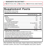 Suplemento Ashwagandha, Force Factor, 60 gomitas KSM-66