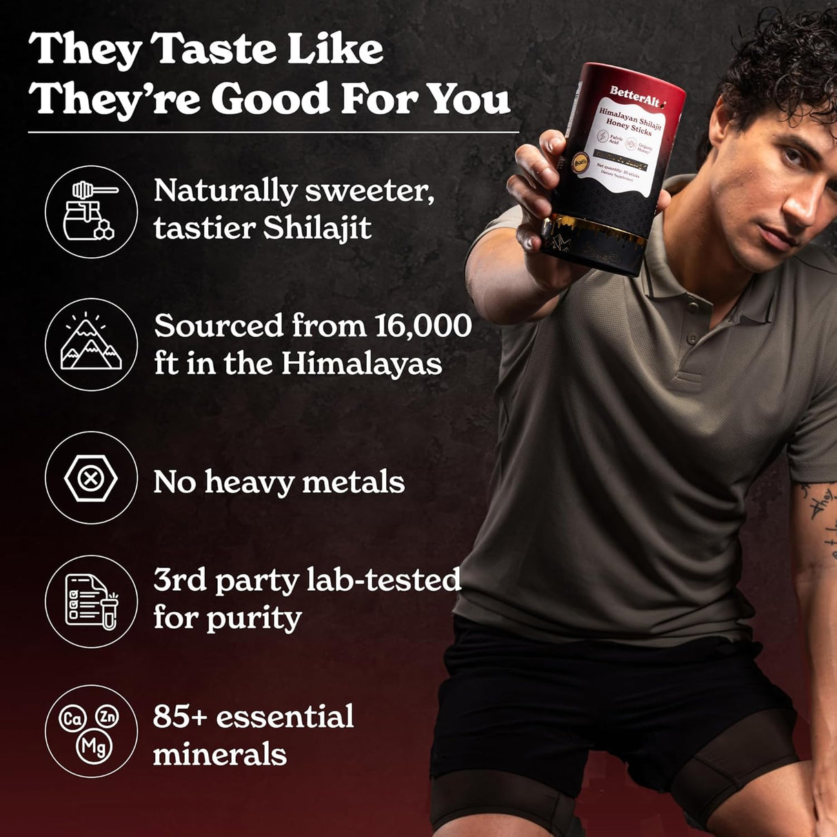 Shilajit Himalaya Miel Canela 30 Varitas Energía