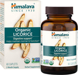Suplemento Herbal de Regaliz Himalaya, Orgánico, 60 Capletas