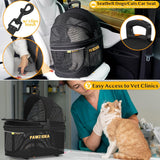 Carrito para Perros PAWZIDEA 4 en 1, Plegable y Ligero