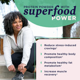 Proteína Vegetal Orgánica Vegana +, Sin Azúcar Añadido