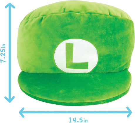 Nintendo Super Mario Mega Luigi - Sombrero de peluche