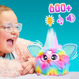 Juguete  Furby Tie Dye, Interactivo con Accesorios, 15 Acc.
