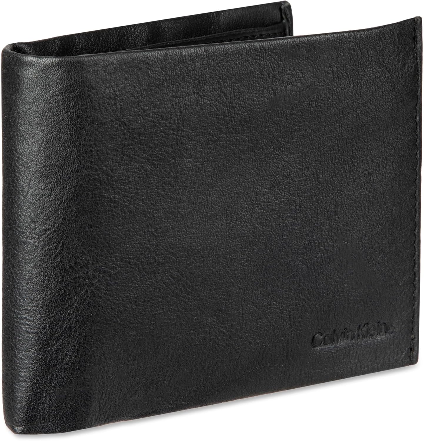 Billetera Bifold Minimalista de Piel RFID Calvin Klein con Slots