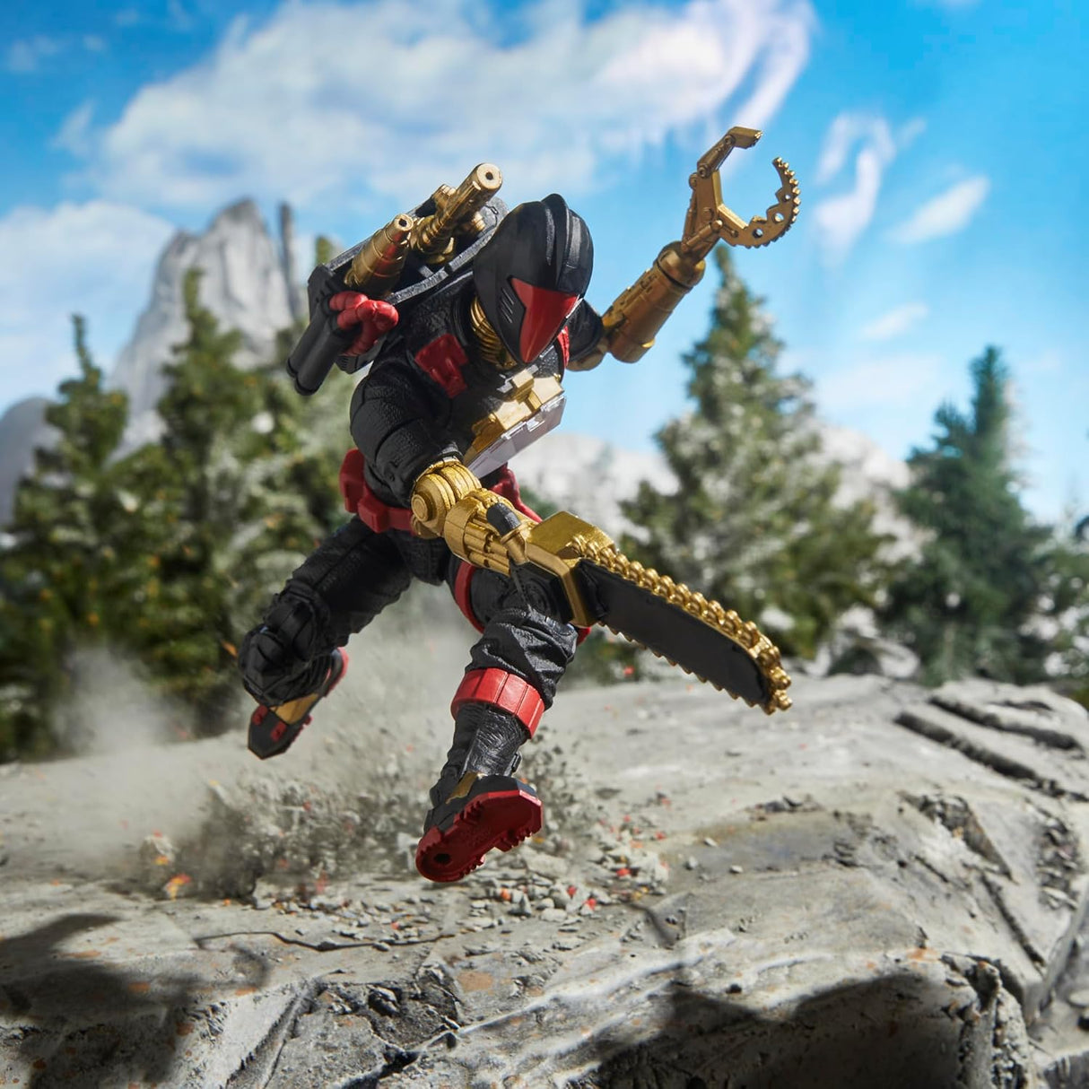 G.I. Joe Figura de Acción #134 Iron Grenadier B.A.T. 6 Pulgadas