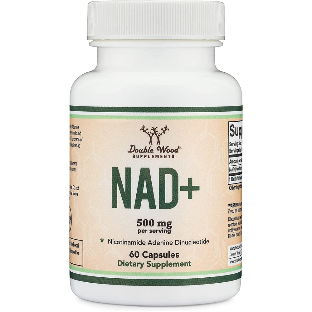 Suplemento NAD Booster 500 mg de 95% de NAD+ de nicotinamida